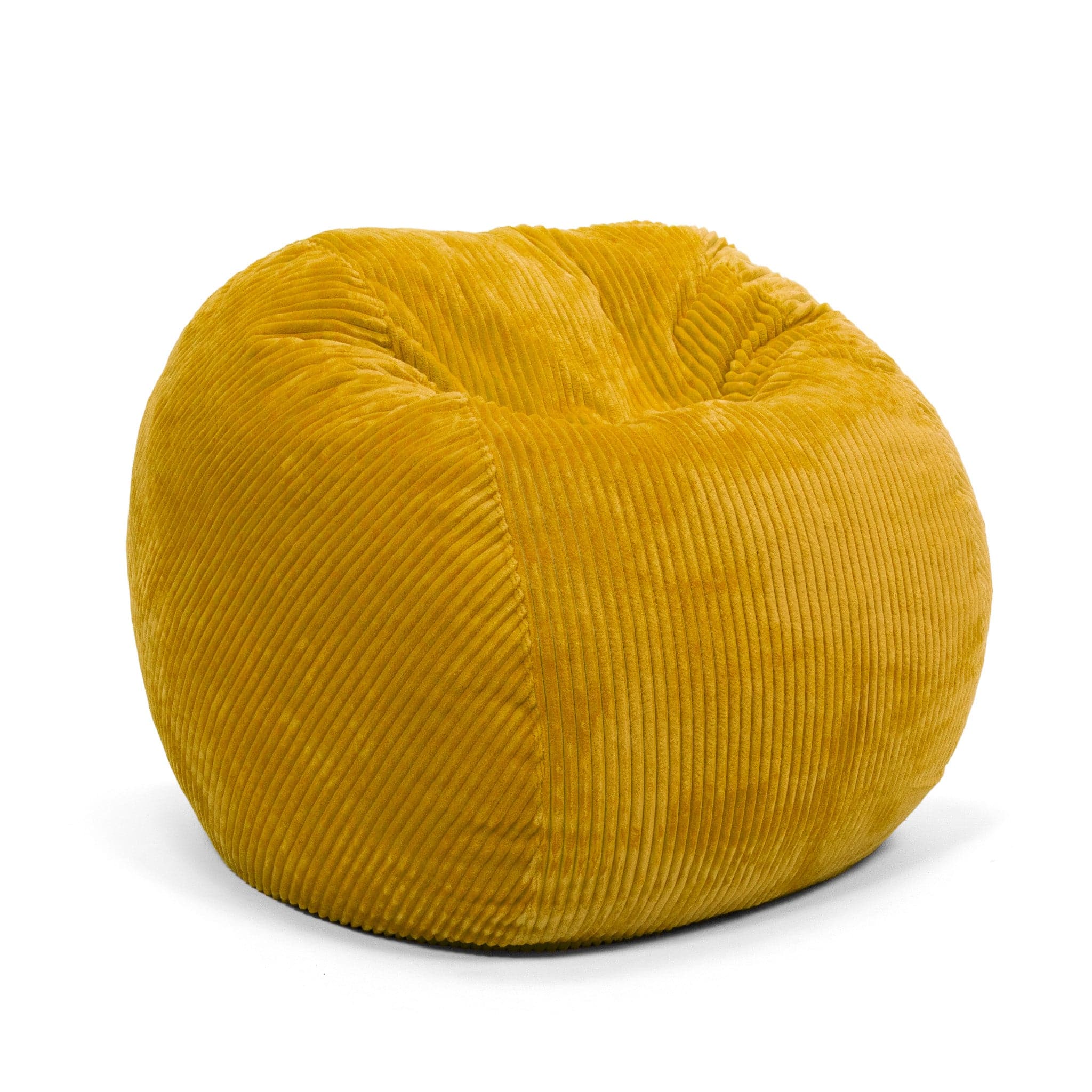 Mustard yellow bean bag chair hotsell