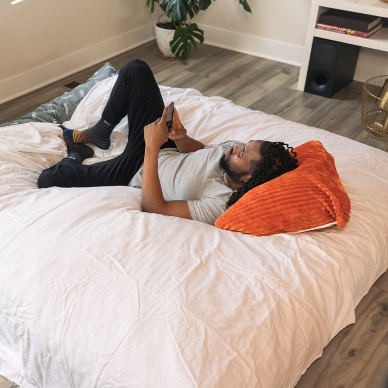 Adult Bean Bag Chair - King - NEST Terry Corduroy