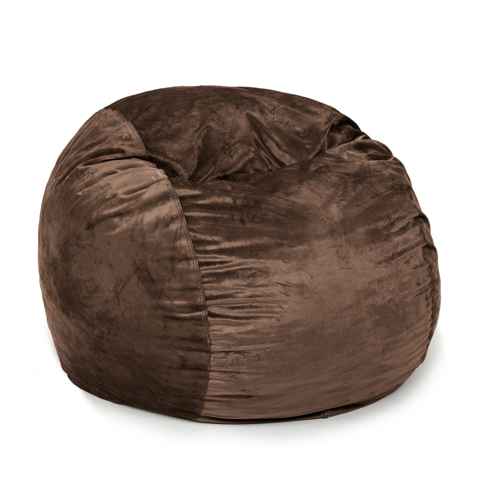 Faux suede bean bag chair hot sale