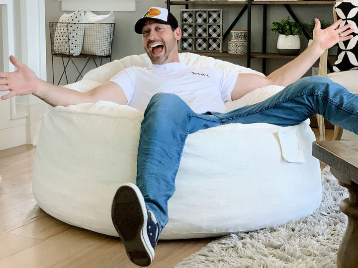 Large Oversized Bean Bag Chair