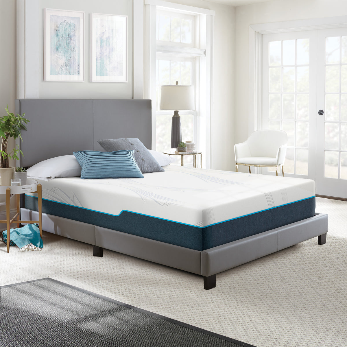 12" Cooling Memory Foam Mattress