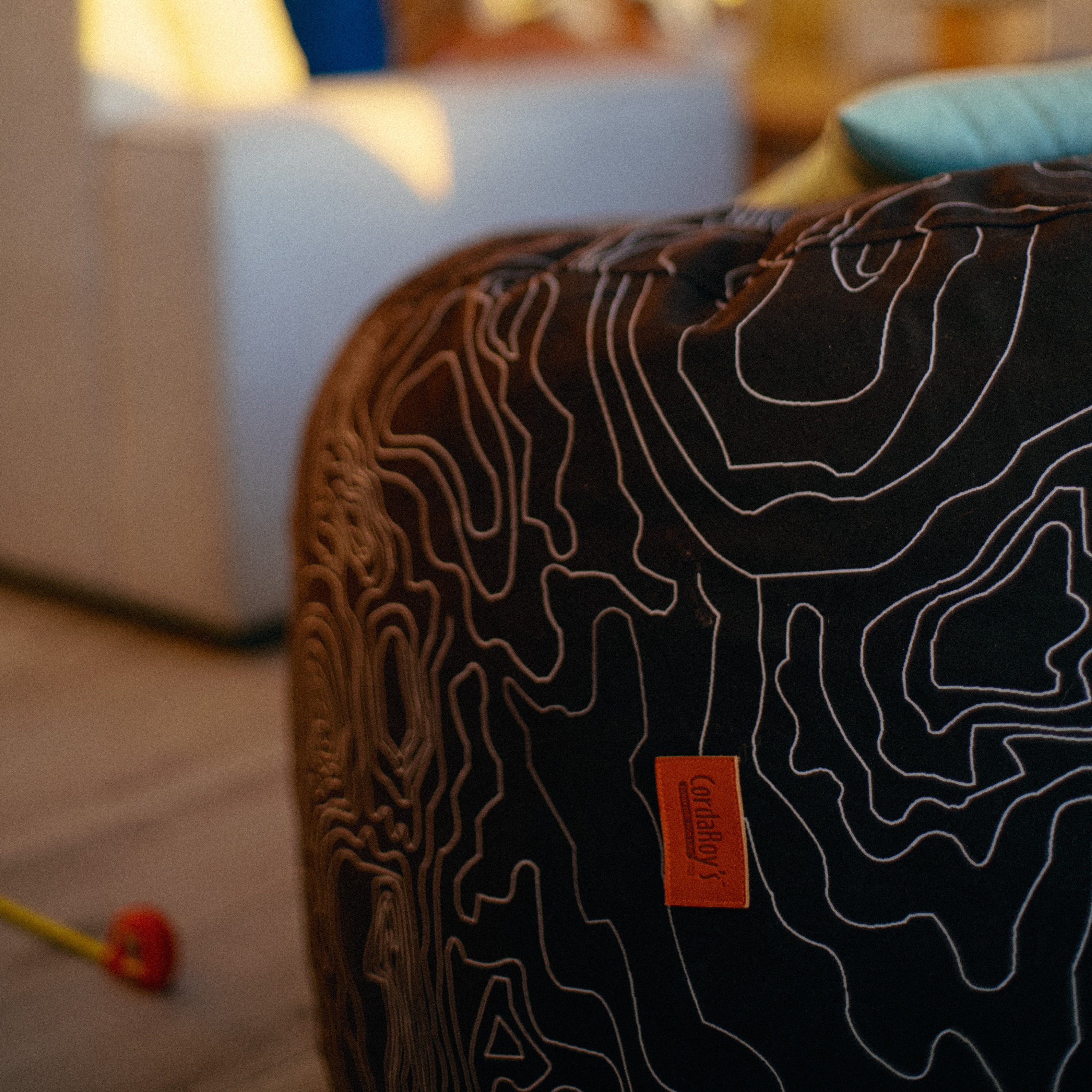 Bean Bag - Full - Black Topo