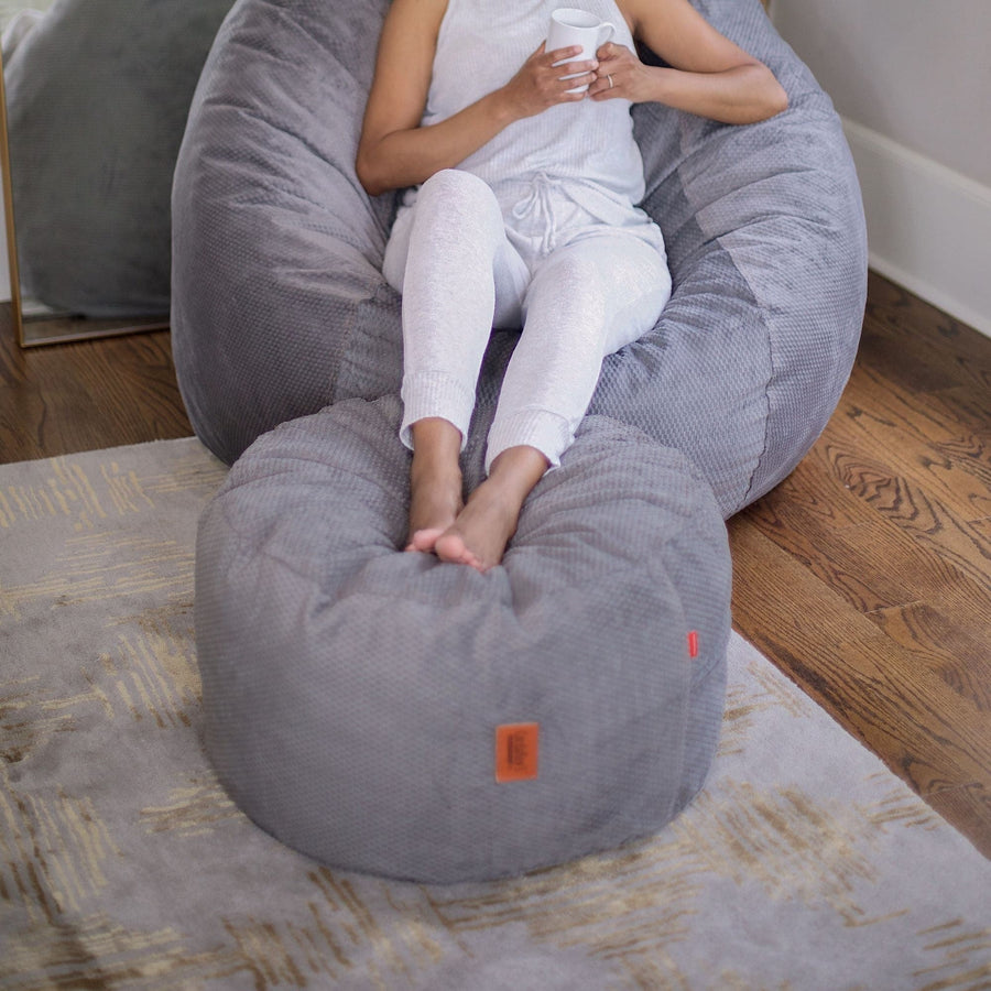 Pouf / Footstool - Chenille