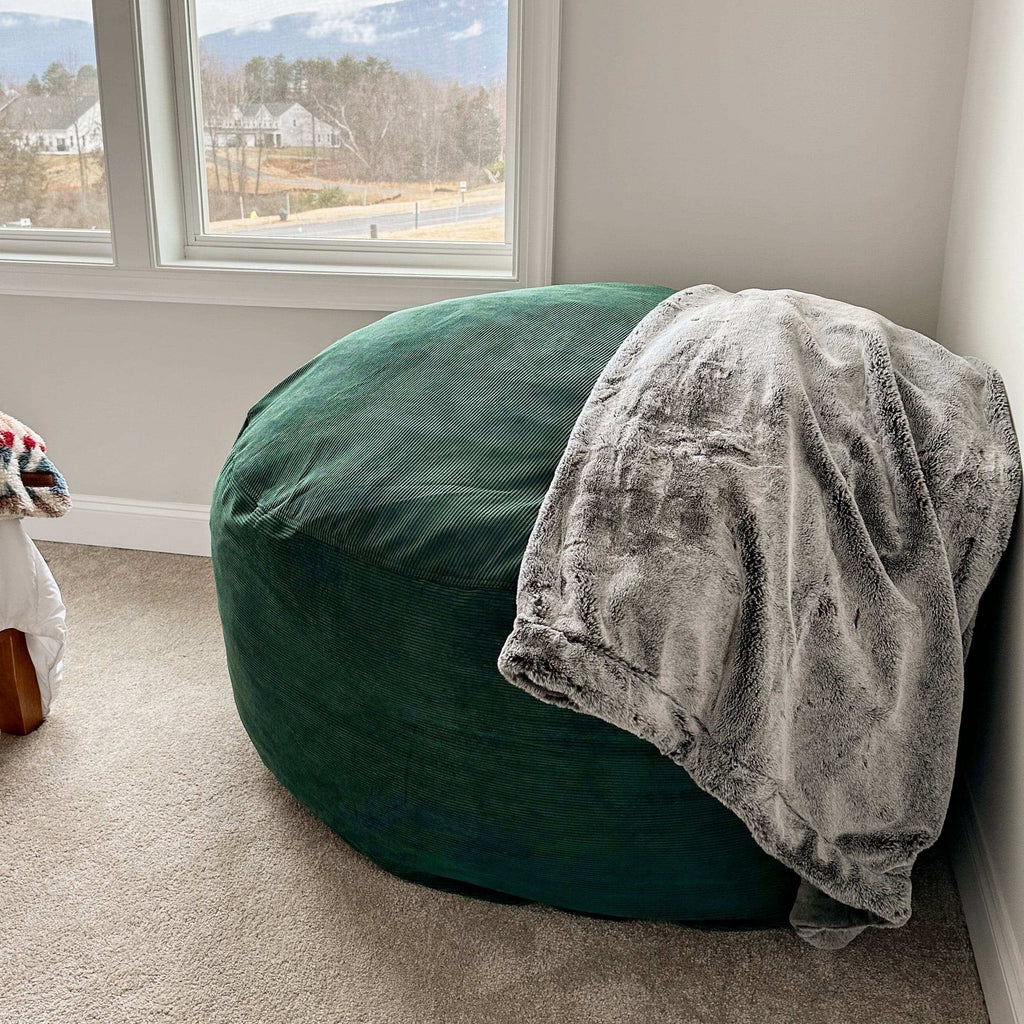 XL Chinchilla Throw Blanket