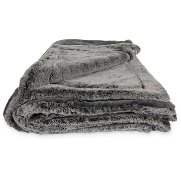XL Chinchilla Throw Blanket