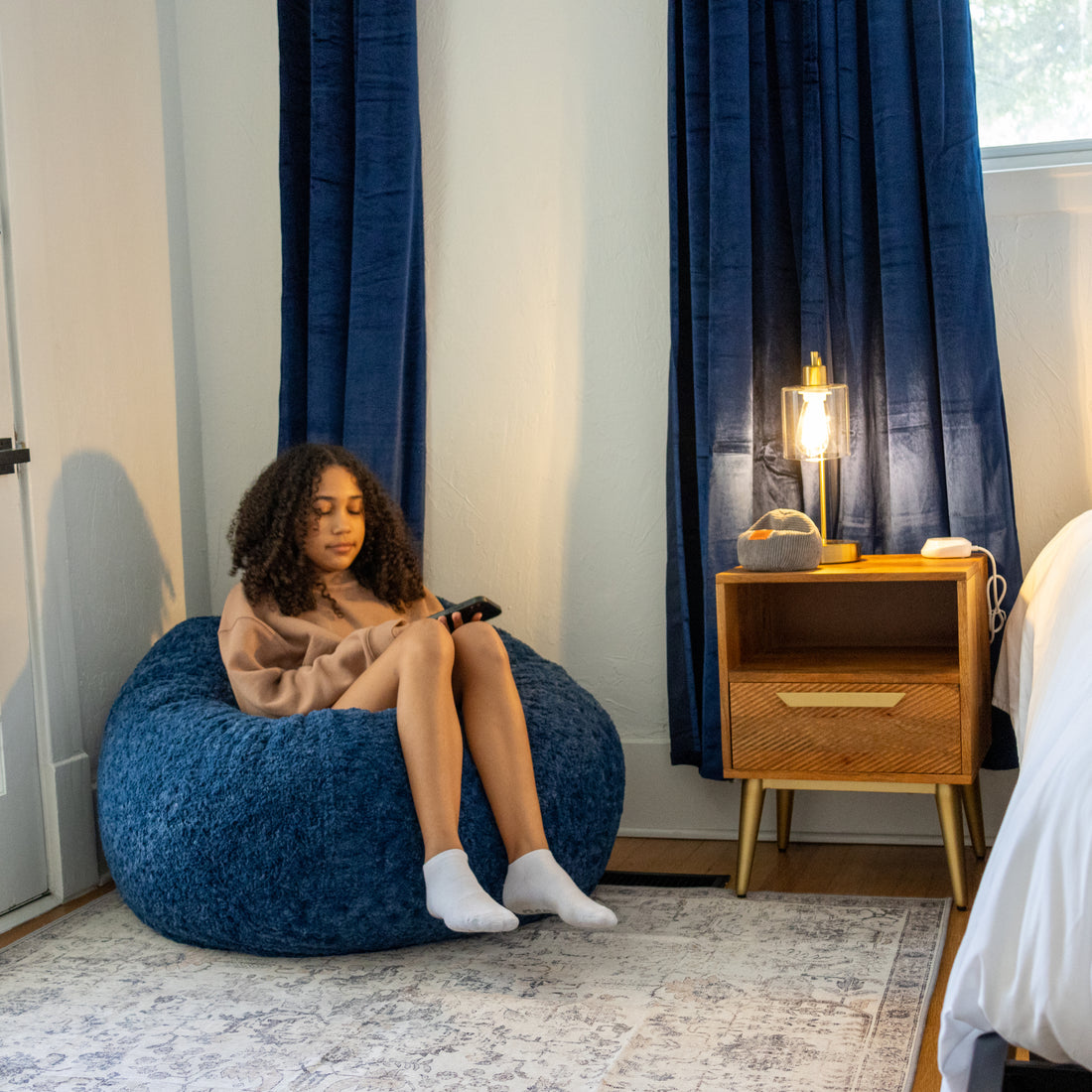 Bean Bag - Youth - Faux Fur