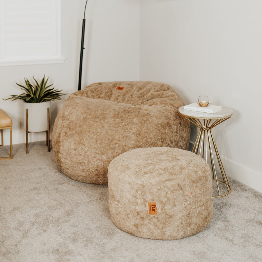 Bean Bag - King - Faux Fur