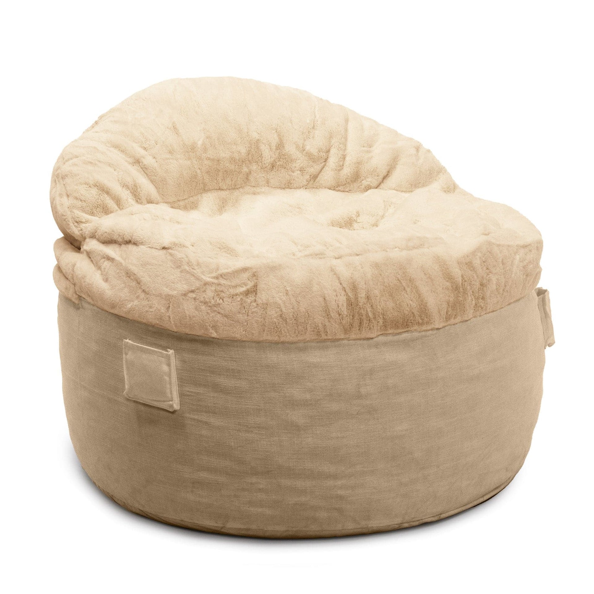 Bean Bag Chair Full NEST Bunny Fur