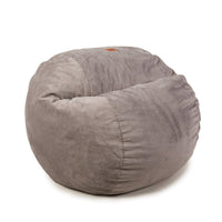 Bean Bag - Queen Chenille Charcoal