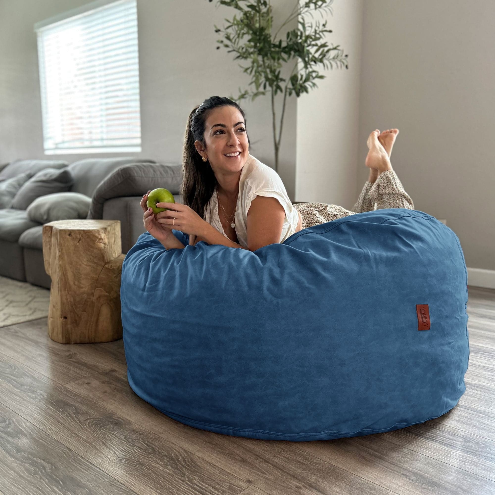 Bean Bag - King - Full Grain Faux Leather