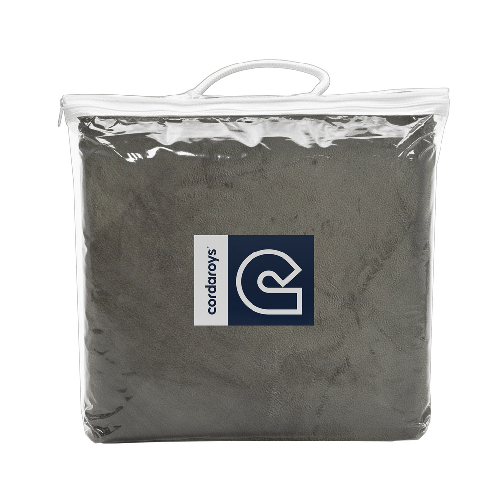 Pouf Footstool Cover - Plush Fur