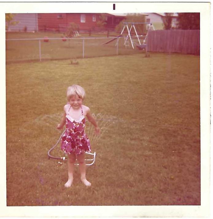 Michelle childhood photo