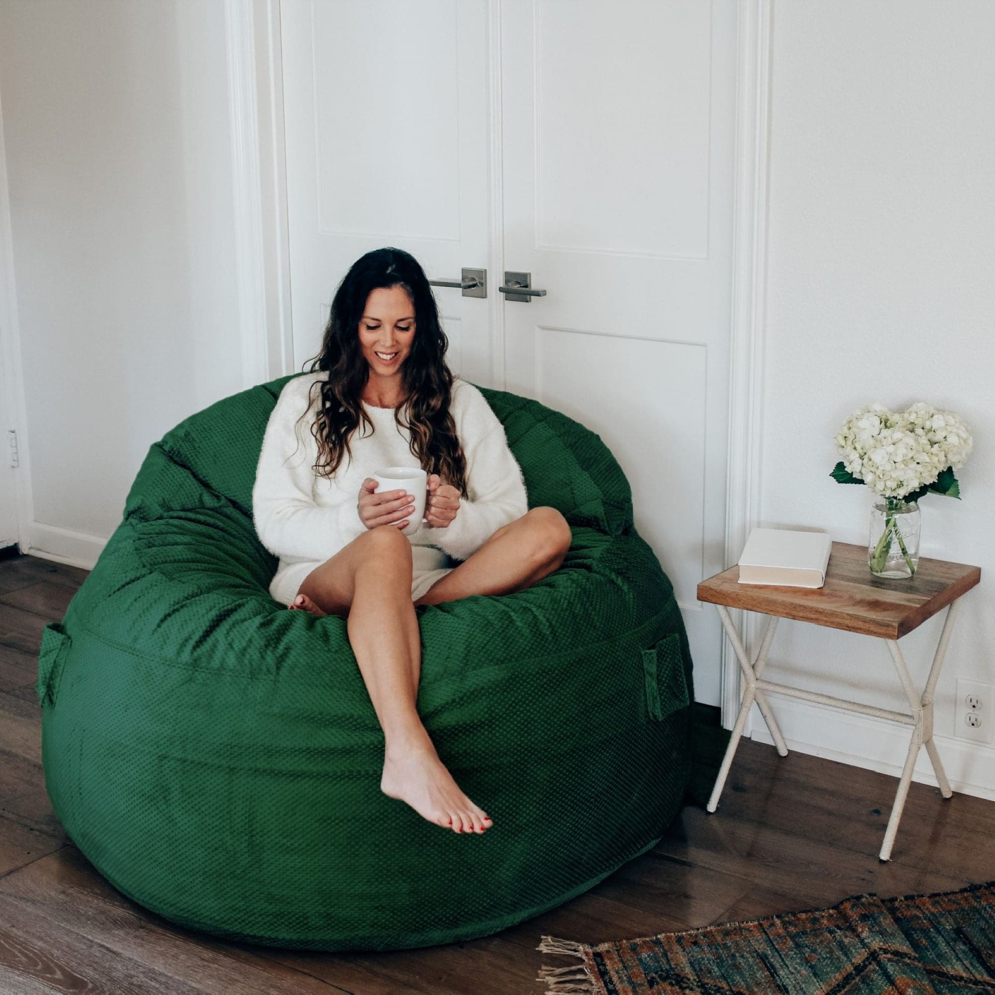 Adult Bean Bag Chair - Queen - NEST Chenille