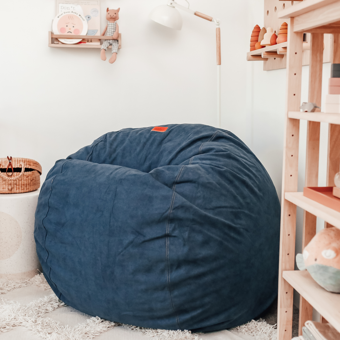 Adult Bean Bag Chair Queen NEST Chenille CordaRoy's Convertible Bean Bags |  lupon.gov.ph