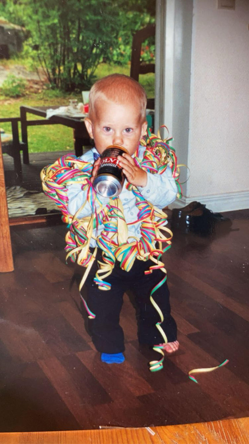 Will childhood photo