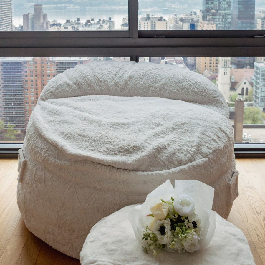 Adult Bean Bag Chair - King - NEST Faux Fur