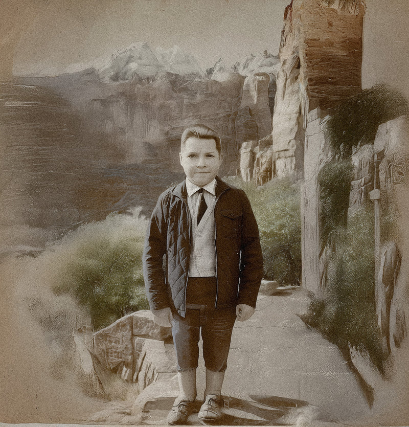 Jerry childhood photo