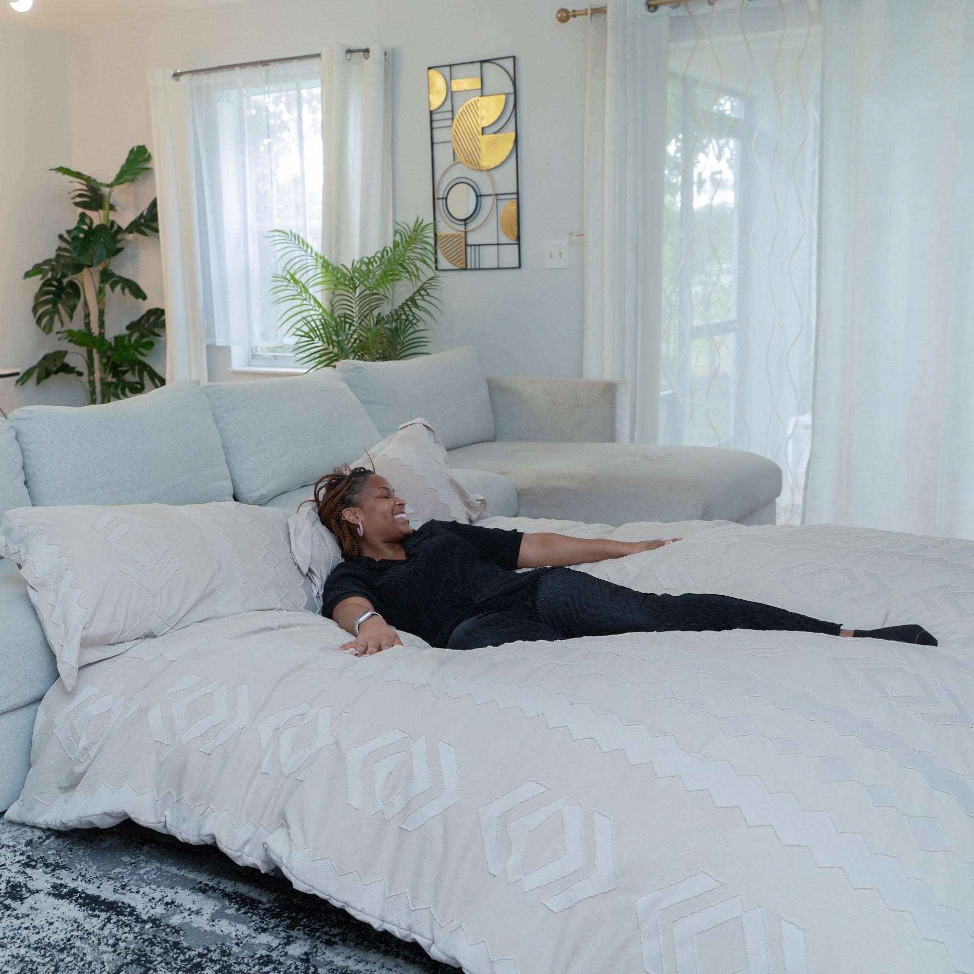 Adult Bean Bag Chair - King - NEST Faux Fur