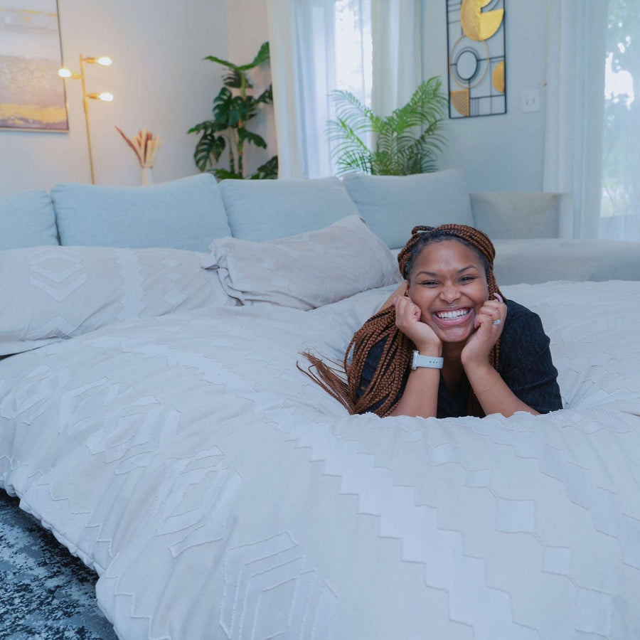 Adult Bean Bag Chair - Queen - NEST Chenille