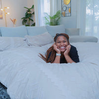 Bean Bag - Queen -  Full Grain Faux Leather