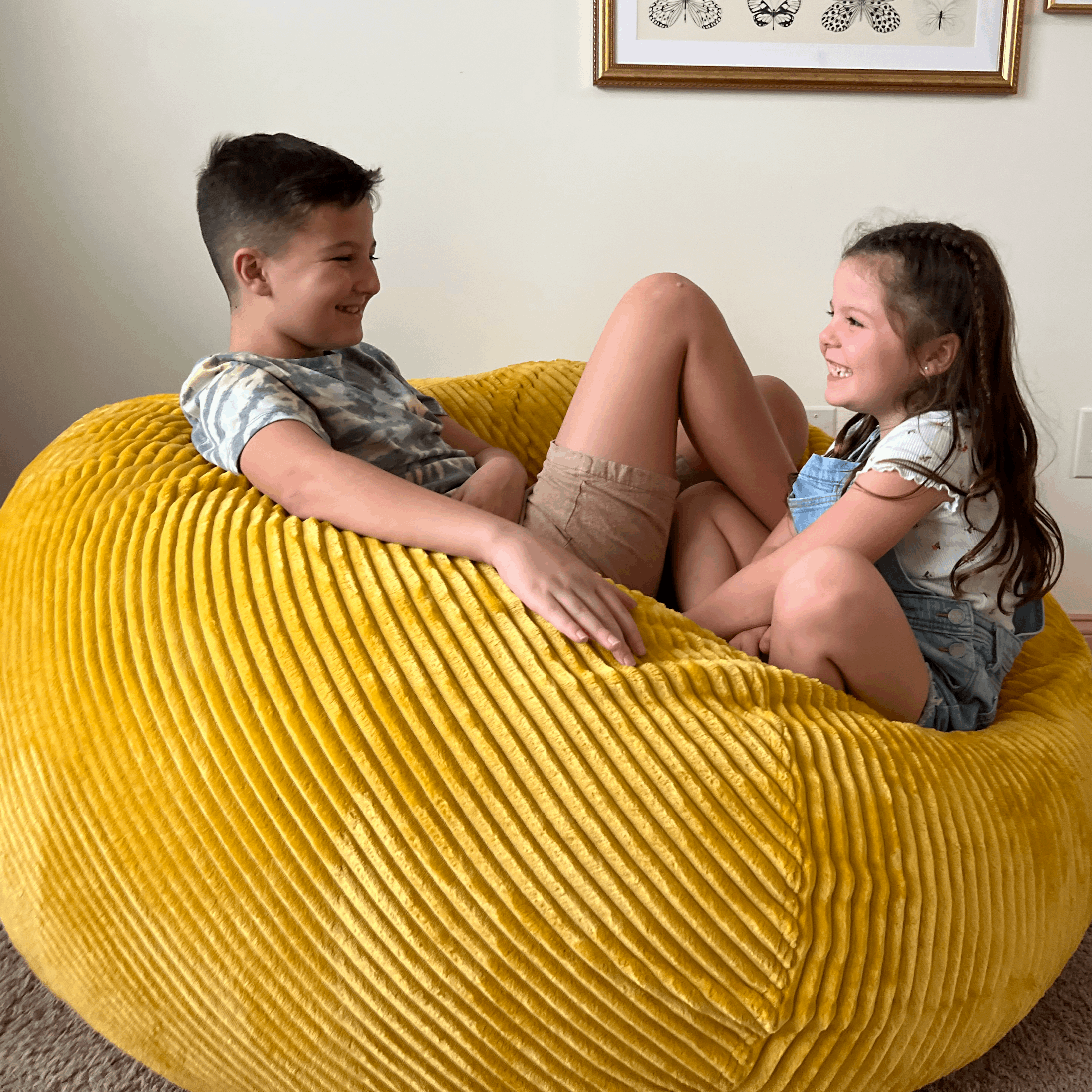 Bean Bag - Queen - Plush Corduroy - Thumbnail 5