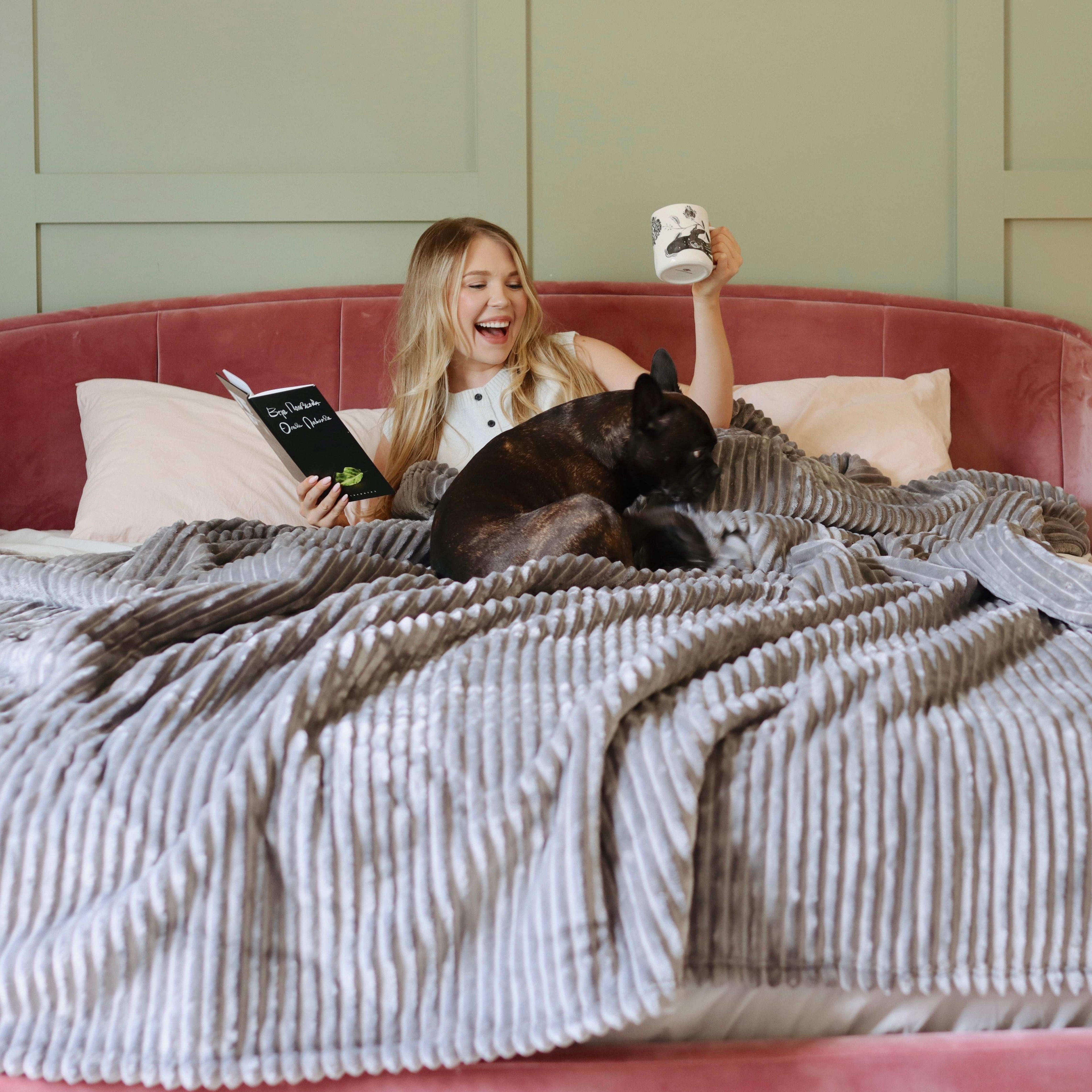 XXL Plush Corduroy Blanket