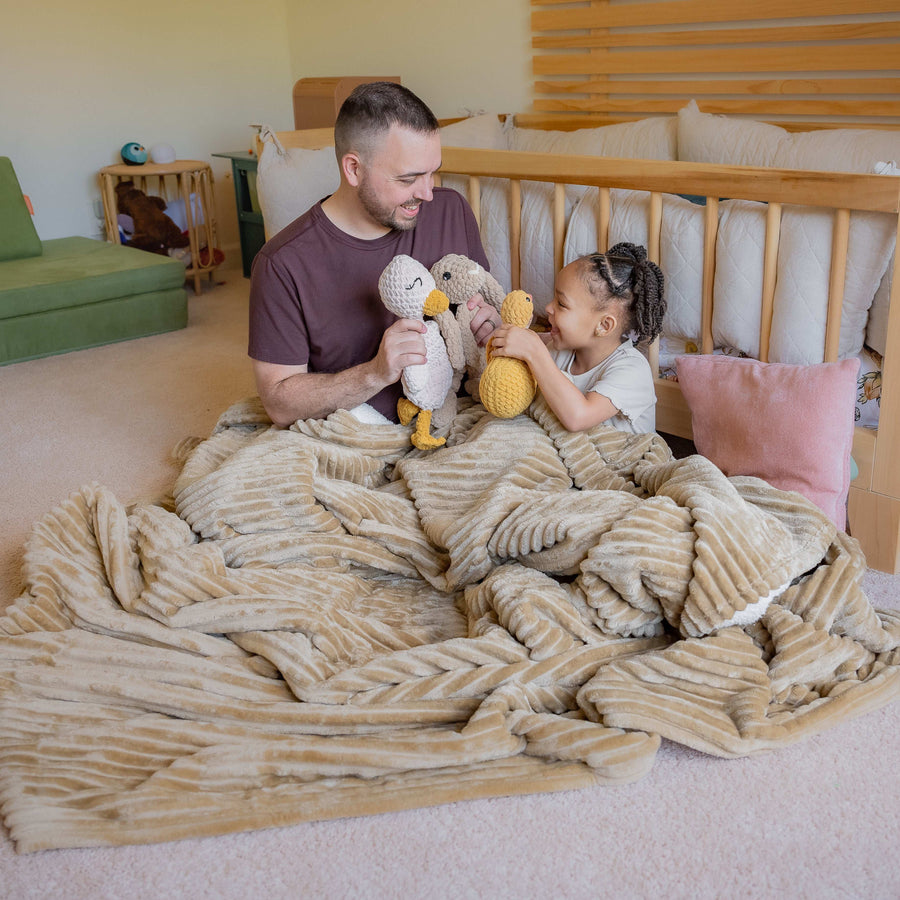 XXL Plush Corduroy Blanket