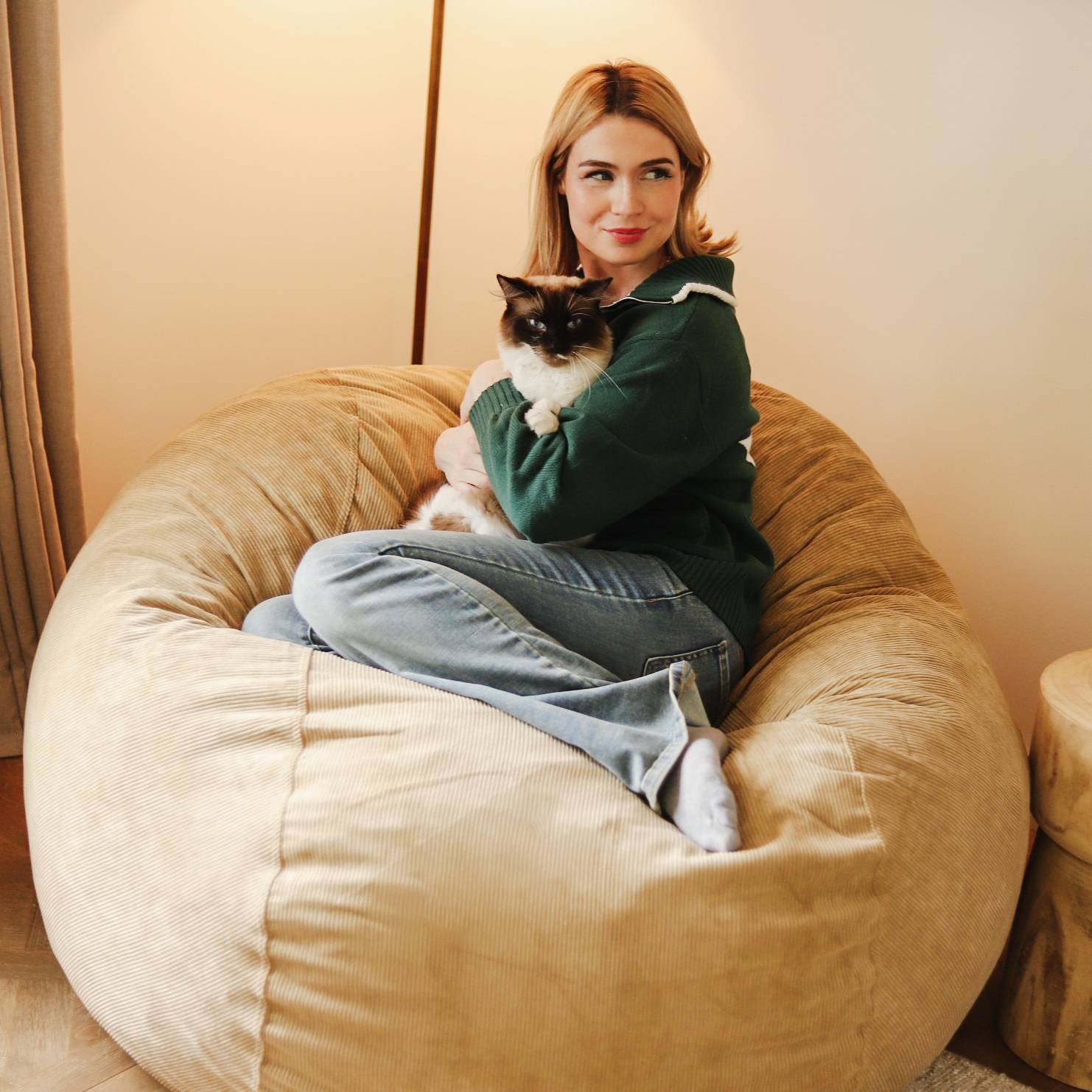 Full Bean Bag Chair - Corduroy | cordaroys Convertible Bean Bags