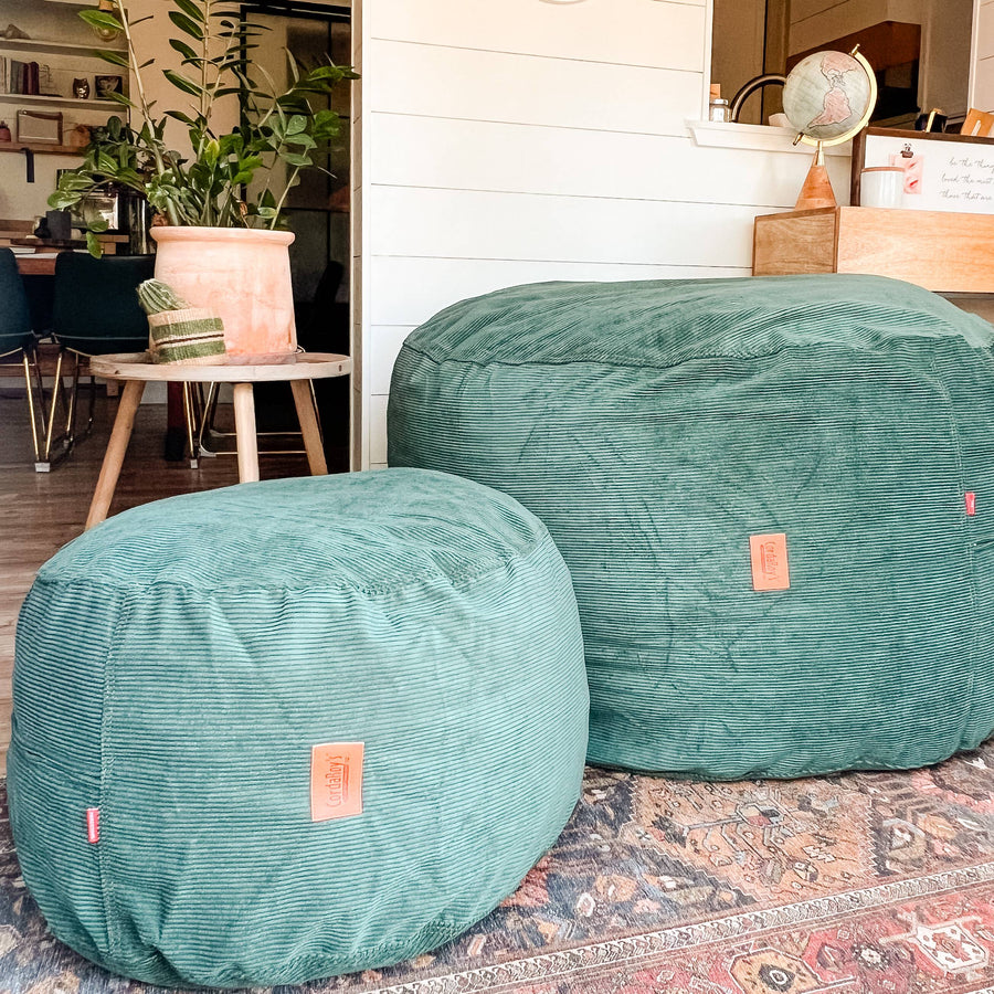 Pouf Footstool - Corduroy