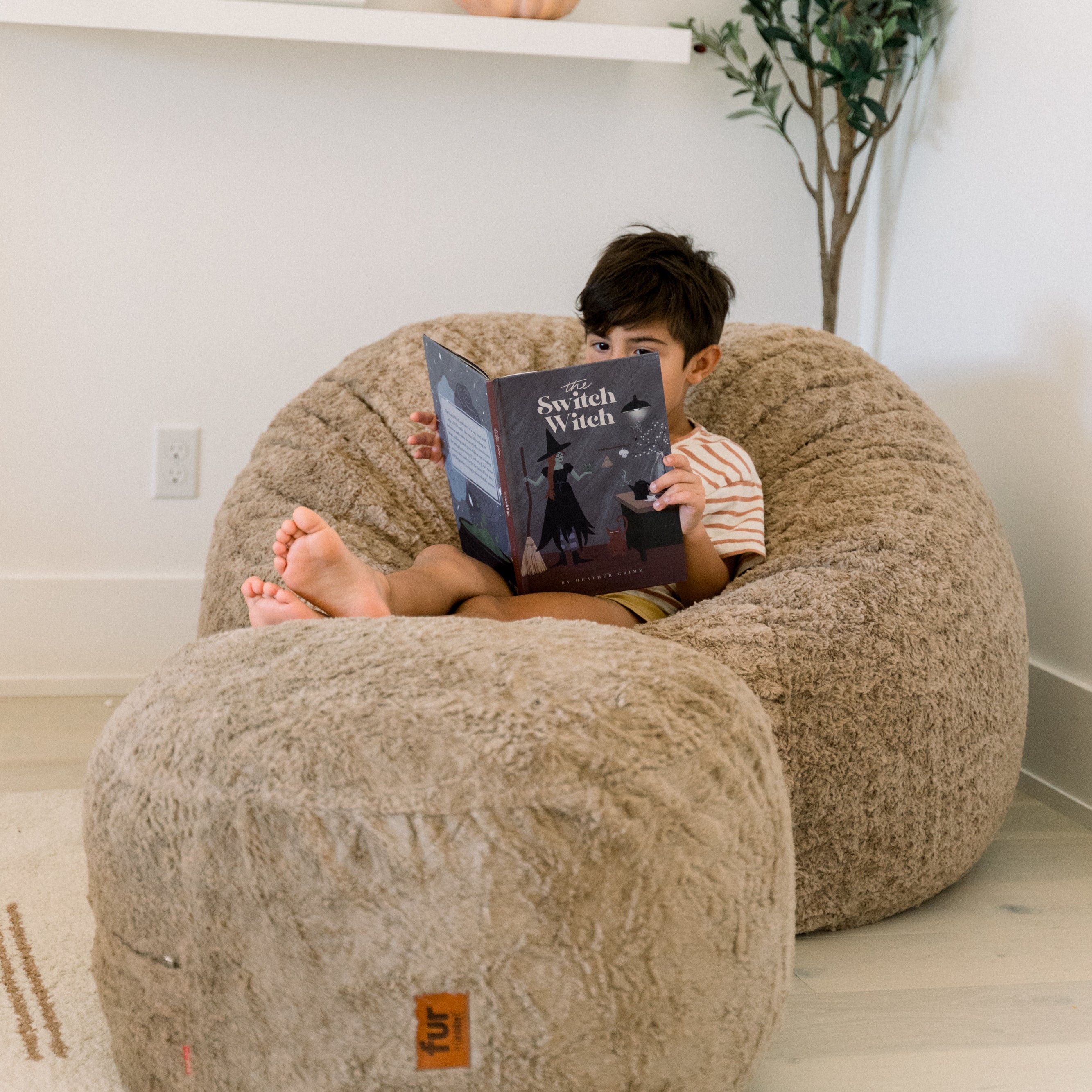 Bean Bag - Full - Faux Fur