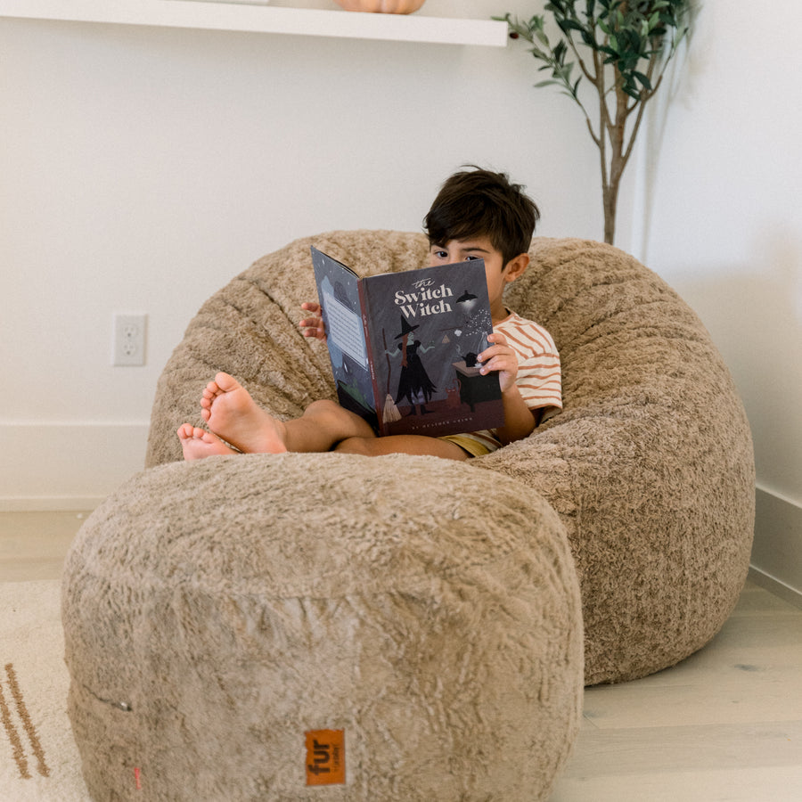 Bean Bag - Full - Faux Fur