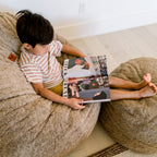 Bean Bag - Full - Faux Fur