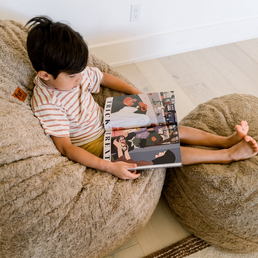 Bean Bag - Full - Faux Fur