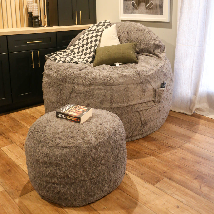 Adult Bean Bag Chair - King - NEST Faux Fur