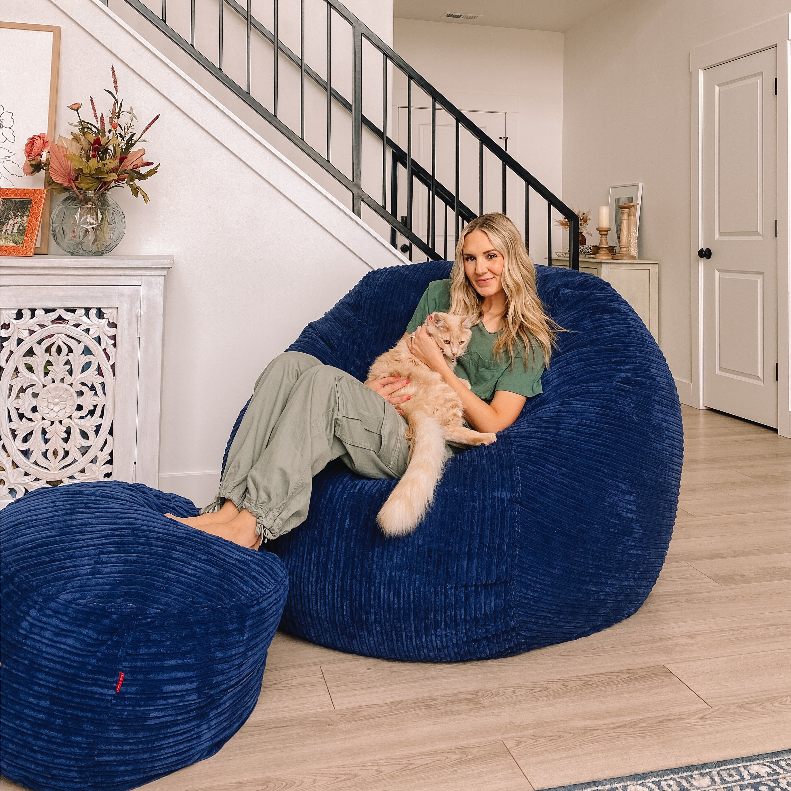 Bean Bag - Full - Terry Corduroy