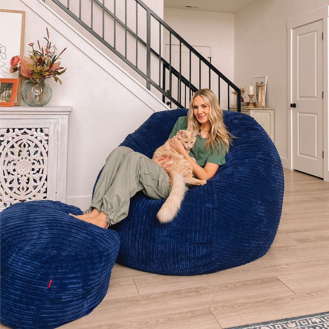 Bean Bag - Full - Terry Corduroy