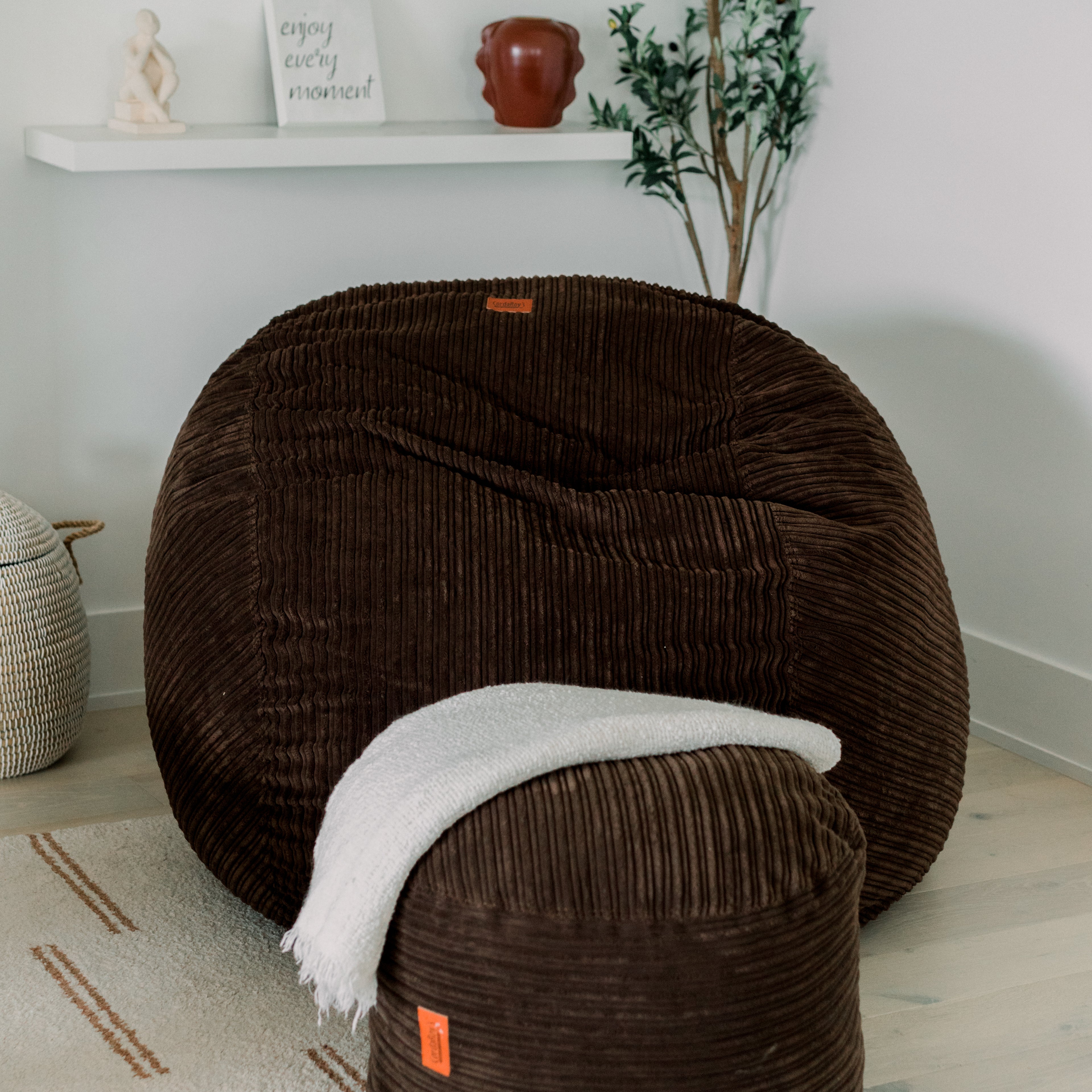 Bean Bag - Queen - Terry Corduroy