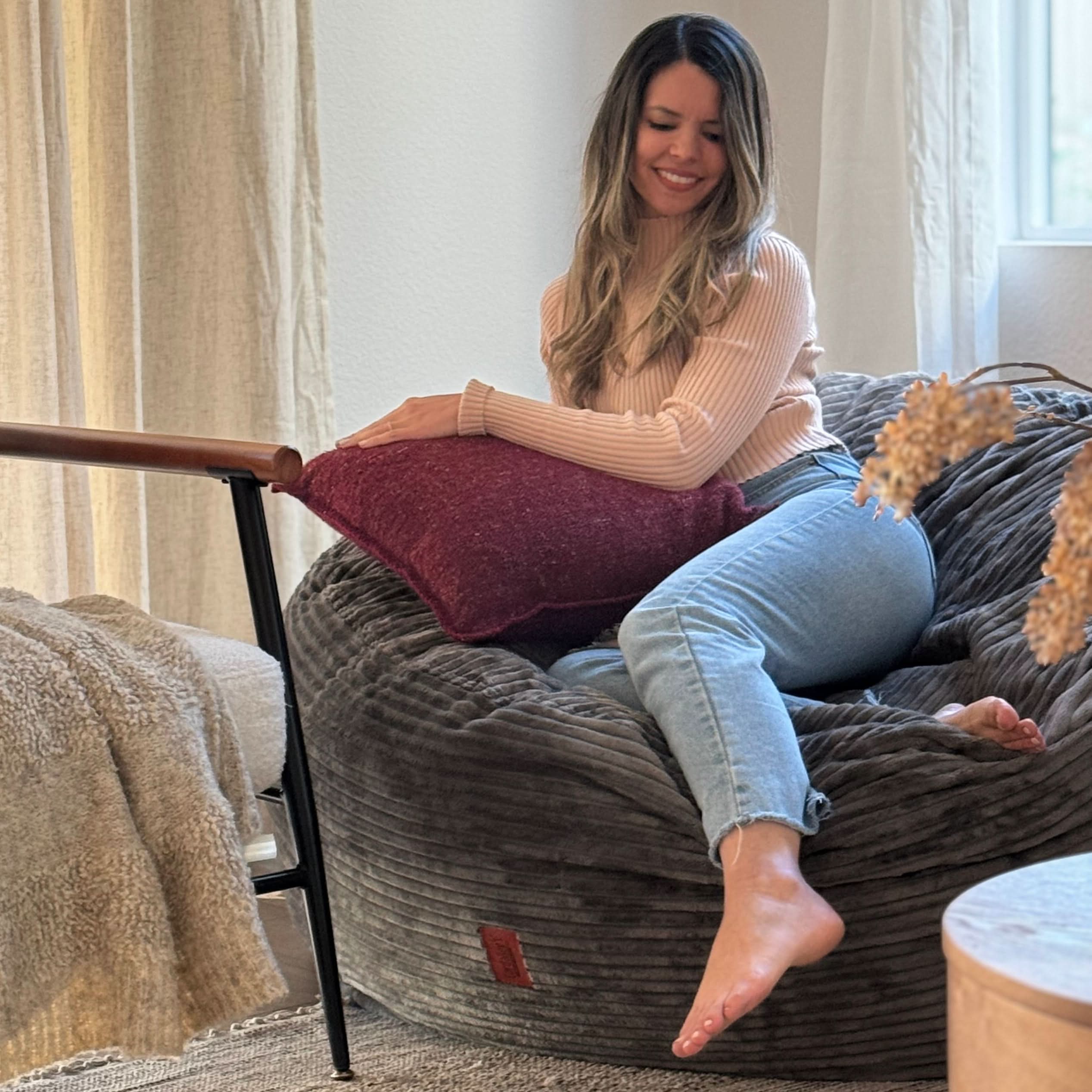 Bean Bag - King - Plush Corduroy