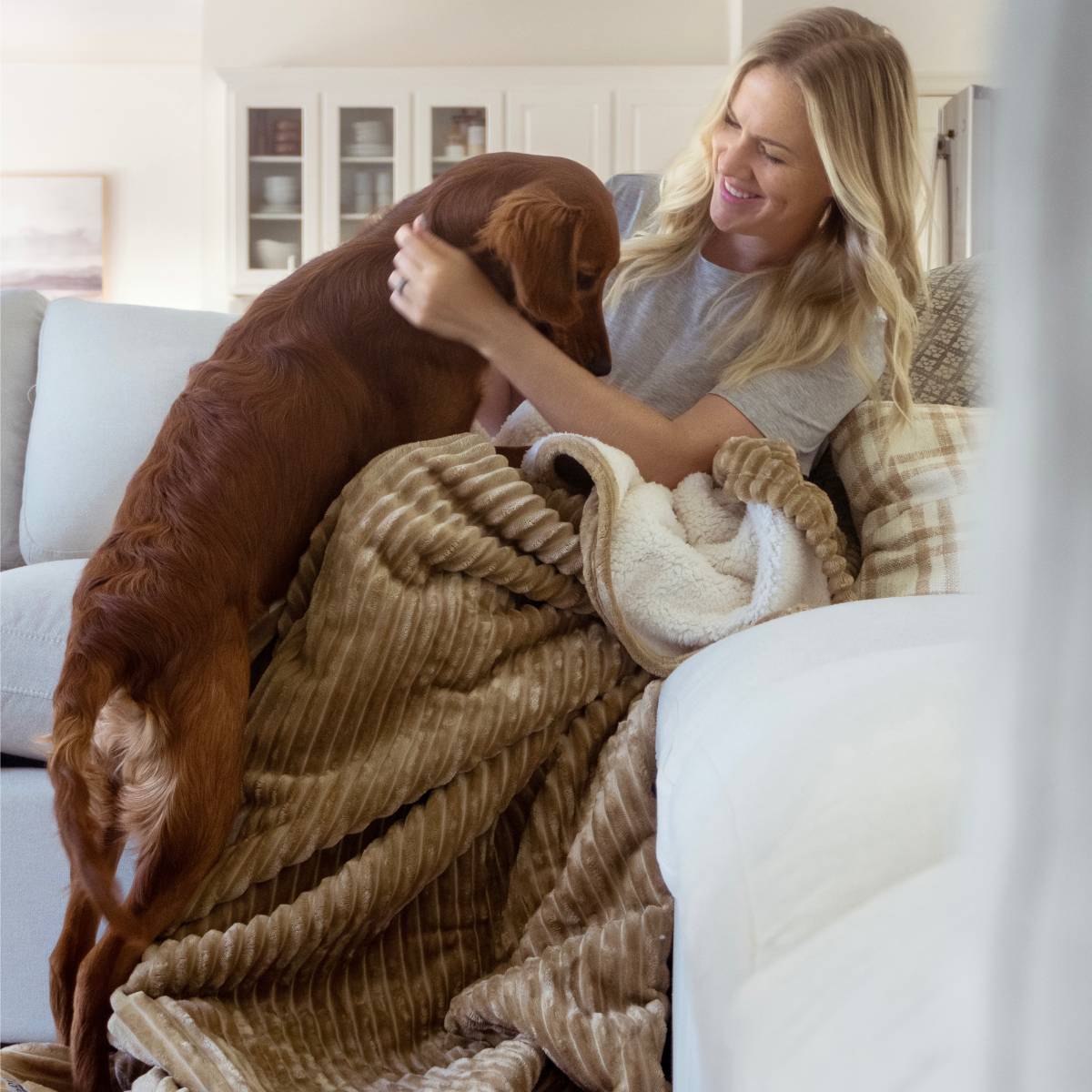 XXL Plush Corduroy Blanket