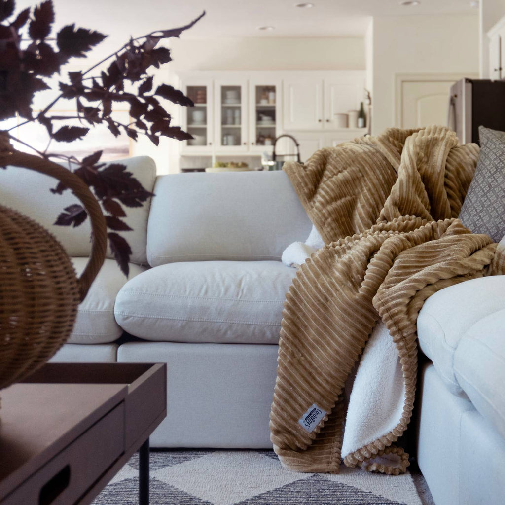 XXL Plush Corduroy Blanket