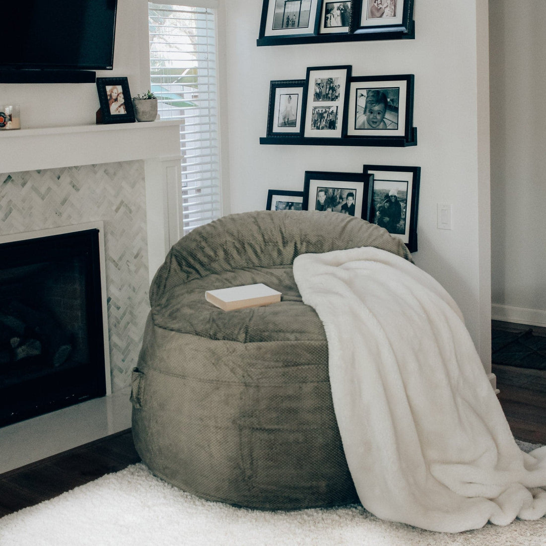 Adult Bean Bag Chair - Full - NEST Chenille