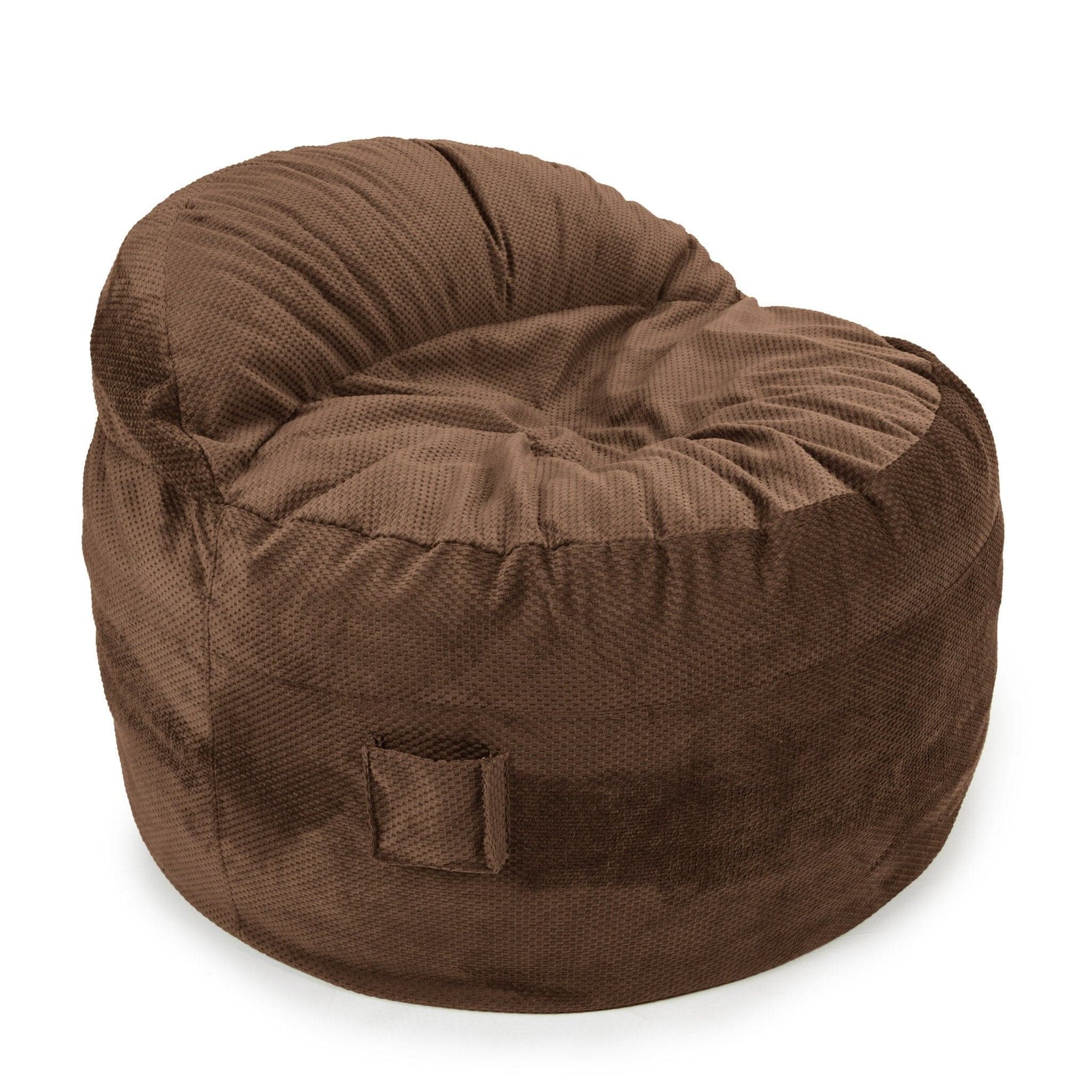 Adult Bean Bag Chair Full NEST Chenille CordaRoy's Convertible