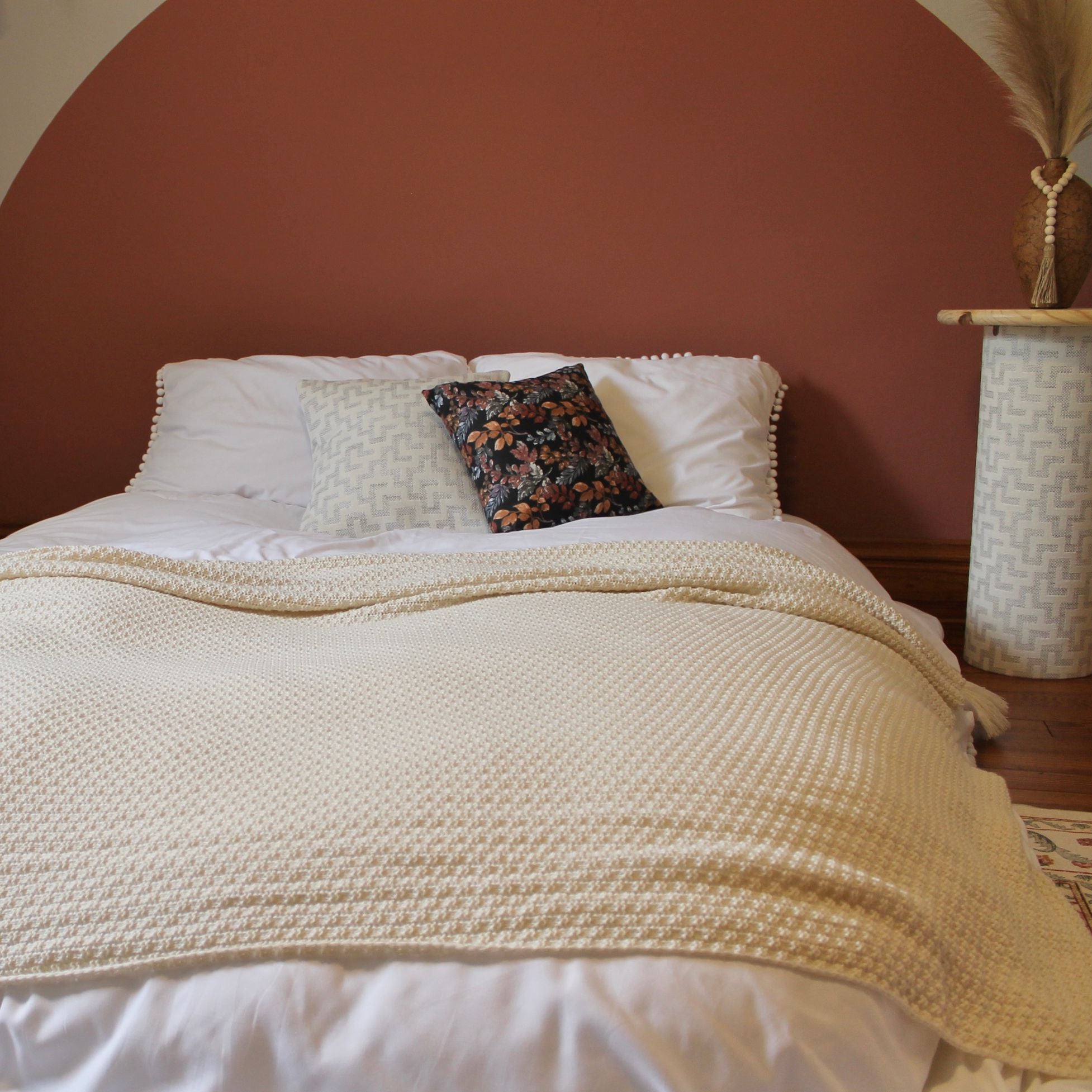 A cordaroys bean bag bed in the bed position.