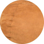 Pouf Footstool Cover - Faux Leather