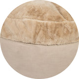 Pouf Footstool Cover - NEST Bunny Fur