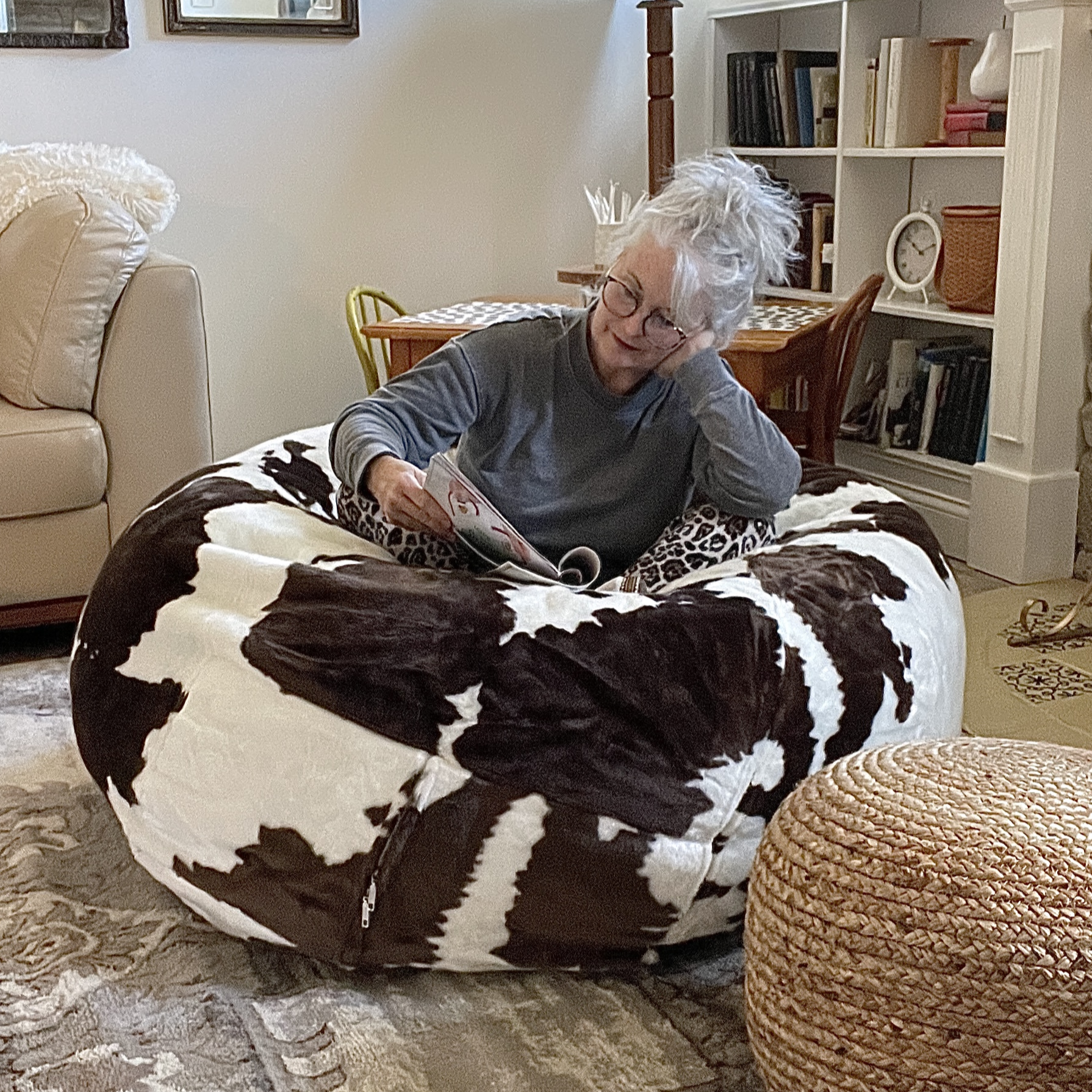 Bean Bag - King - Faux Fur