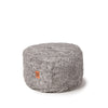 Pouf / Faux Fur / Gray