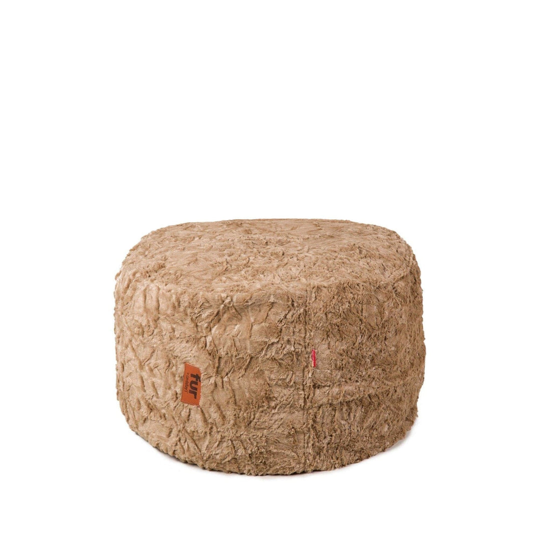 Pouf Footstool - Faux Fur