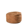 Pouf / Faux Leather / Cognac