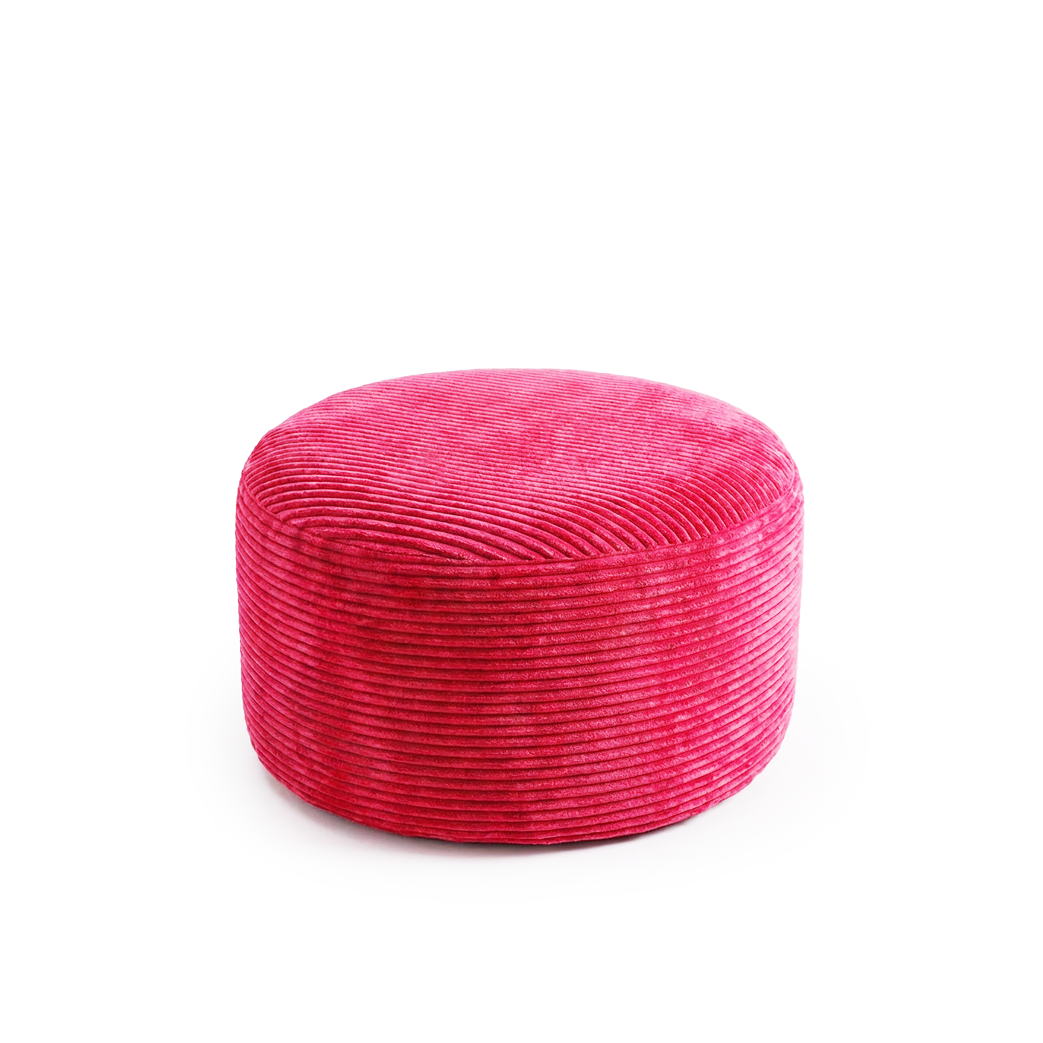 Pouf Footstool - Plush Corduroy